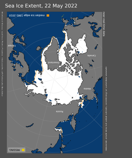 기후예측정보 해빙 자료 - 2022년 05월 24일