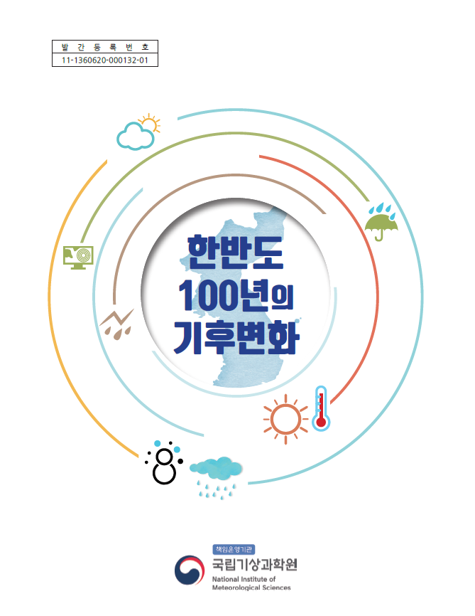 한반도 100년의 기후변화