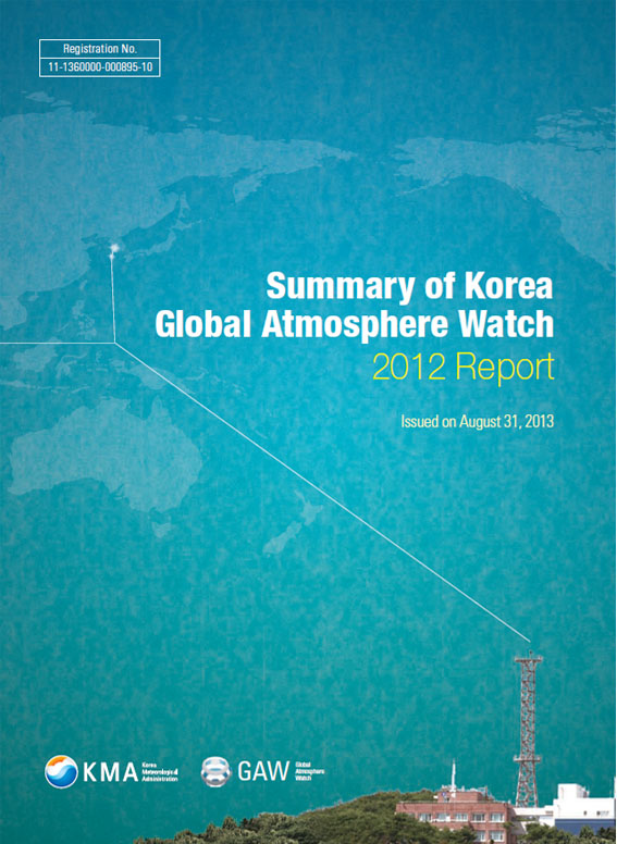 Summary of Korea Global Atmosphere Watch 2012 Report